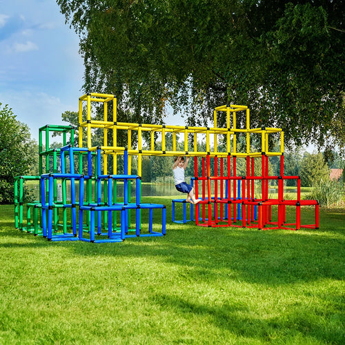 Ultra Climbing Pyramid Extreme with floating Climbing Tunnel