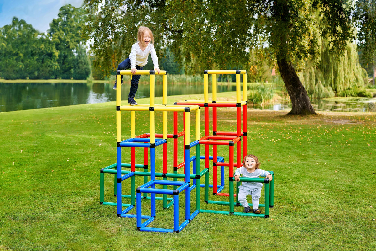 Built for kids who never stop moving - Super Climbing Pyramid.
