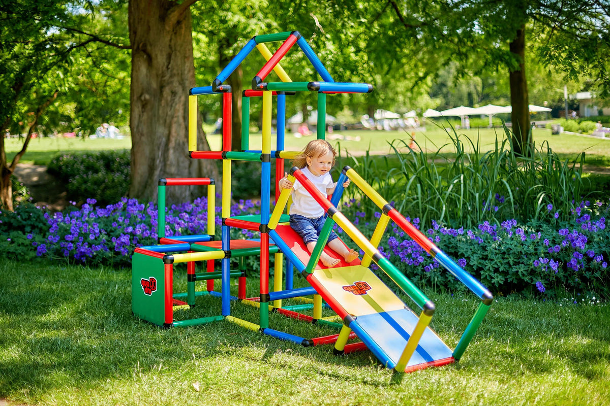 Built for little explorers with big energy - Creative Tower with Ramp.