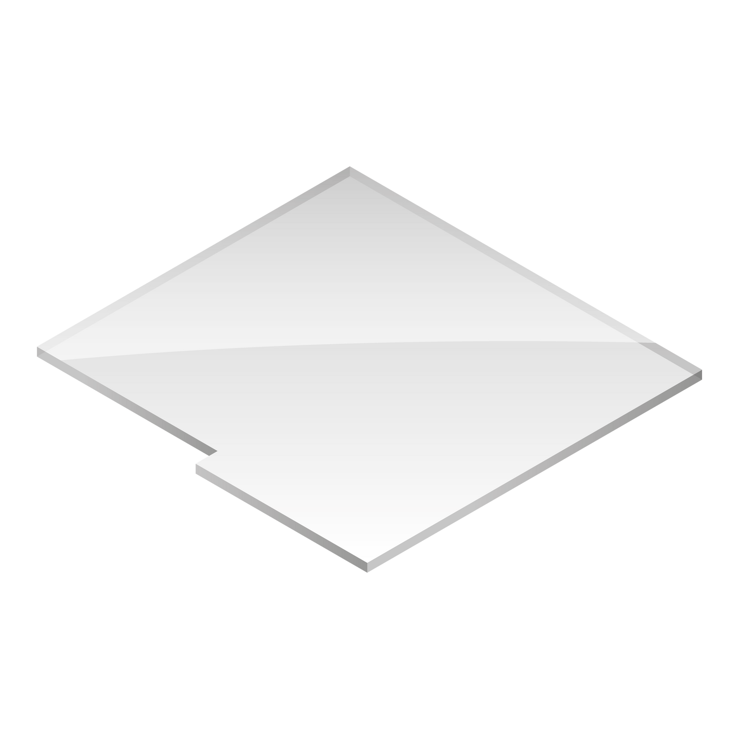 Plexiglass Panel (Integrated Slide)