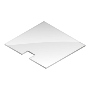 Plexiglass Panel (Modular/Curved Slide)